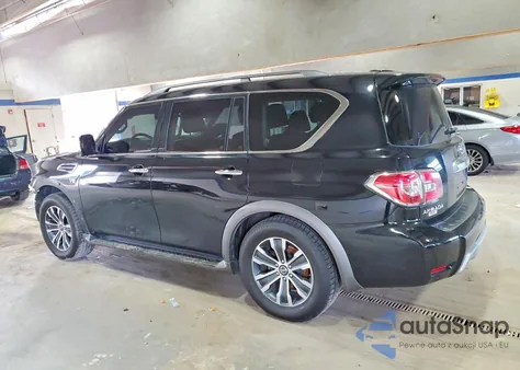 2020 Nissan Armada Sv z USA, uszkodzony, nr VIN JN8AY2NC9L9619678